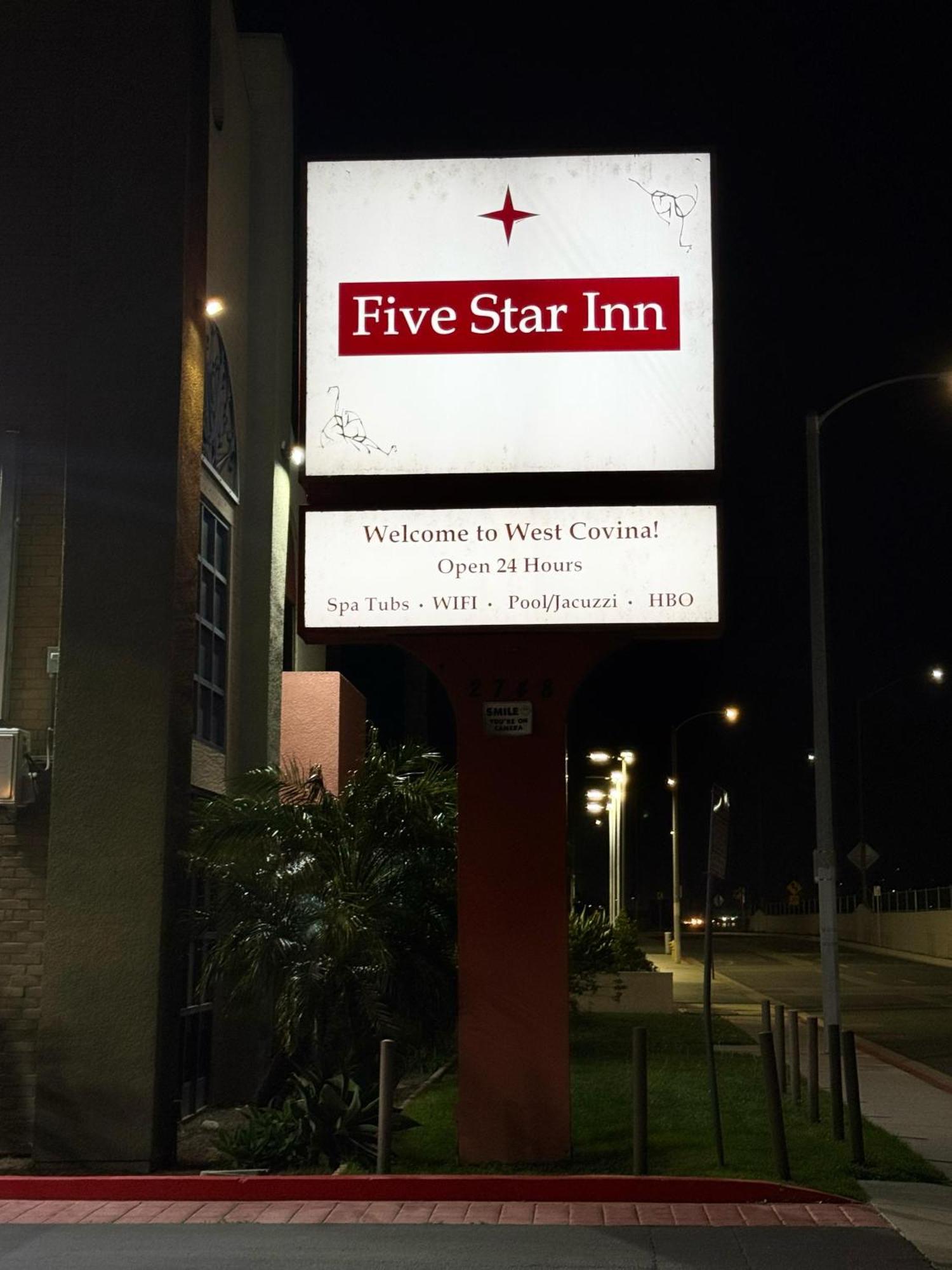 Five Star Inn 웨스트코비나 외부 사진